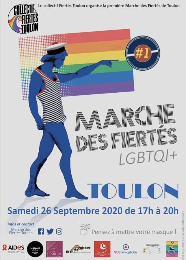 CegiddVar's tweet image. Le @CegiddVar est partenaire de la première Marche des Fiertés #LGBTIQ + de l’histoire de la @VilleDeToulon qui aura lieu ce Samedi 26 Septembre 2020 à 17h
@assoAIDES @LeLiberteSN @LesOuvreurs @SOShomophobie