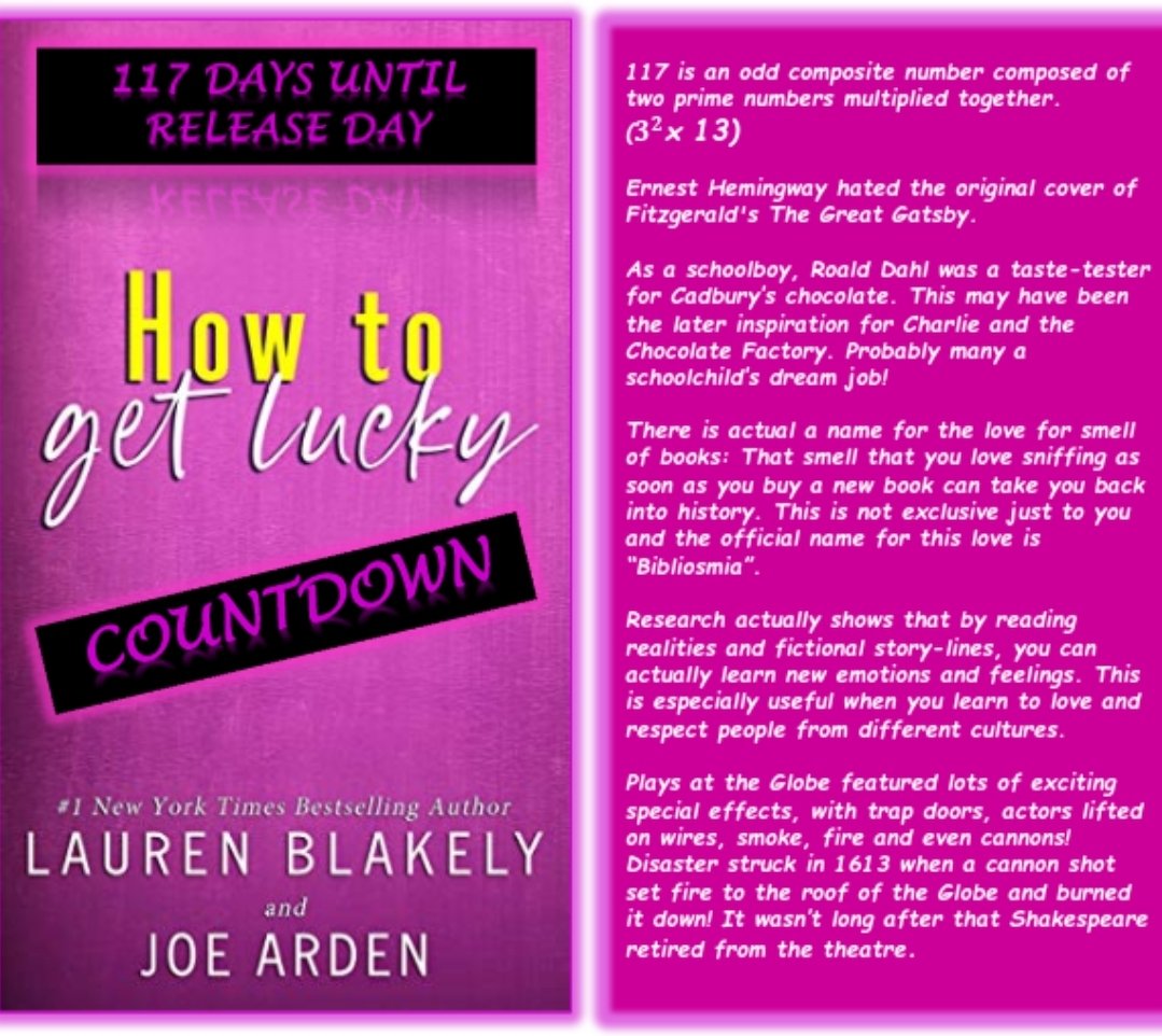 drinkingdixy's tweet photo. π117days till the release of #HowToGetLucky A sexy romantic comedy Narrated by Joe Arden.
Pre-Order your copy Now:
Amazon - https://t.co/BwHBQ2mvYZ
Apple - https://t.co/ChXRY3dIQK
Nook - https://t.co/khkYxNKKBp
Kobo - https://t.co/59MUYTVMfo
Audible - Pre-Order late Nov! https://t.co/1neJJLBy3c