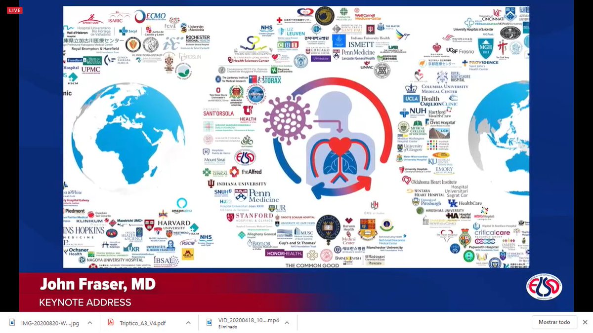 jrdelbrio's tweet photo. #ELSO2020 @ELSOOrg
Estudio #ECMOCARD. Compartir información es esencial para combatir este desafío #COVID19
@ECMOHUVH @ISARIC1 https://t.co/PqhyoODDeo