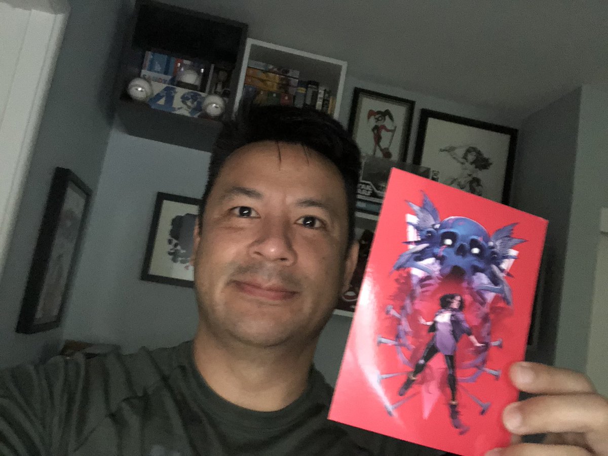 aklau2's tweet photo. @cavanscott thank you so much! I’m ready for my next MI666 mission!! #vaultcomics #shadowservice #mi666 https://t.co/UKSR0Te2Tm