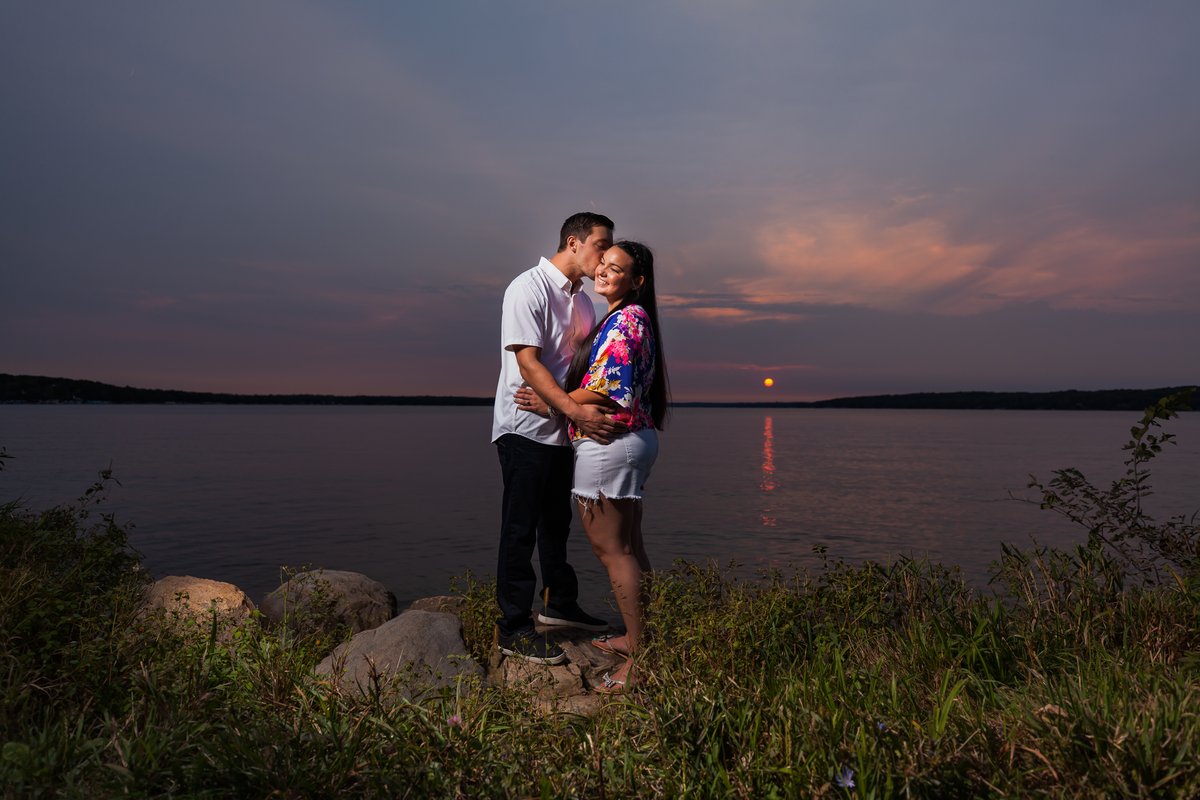 😍 Didn't think we were going to catch much light for sunset and then this happened at the last possible moment!! 📷 @Fornearphoto
.
.
.
#engaged #engagement #lakegenevawi #lakegenevawedding #wedding #wisconsinbride #wibride #weddingphotography #sunset #madewithmagmod