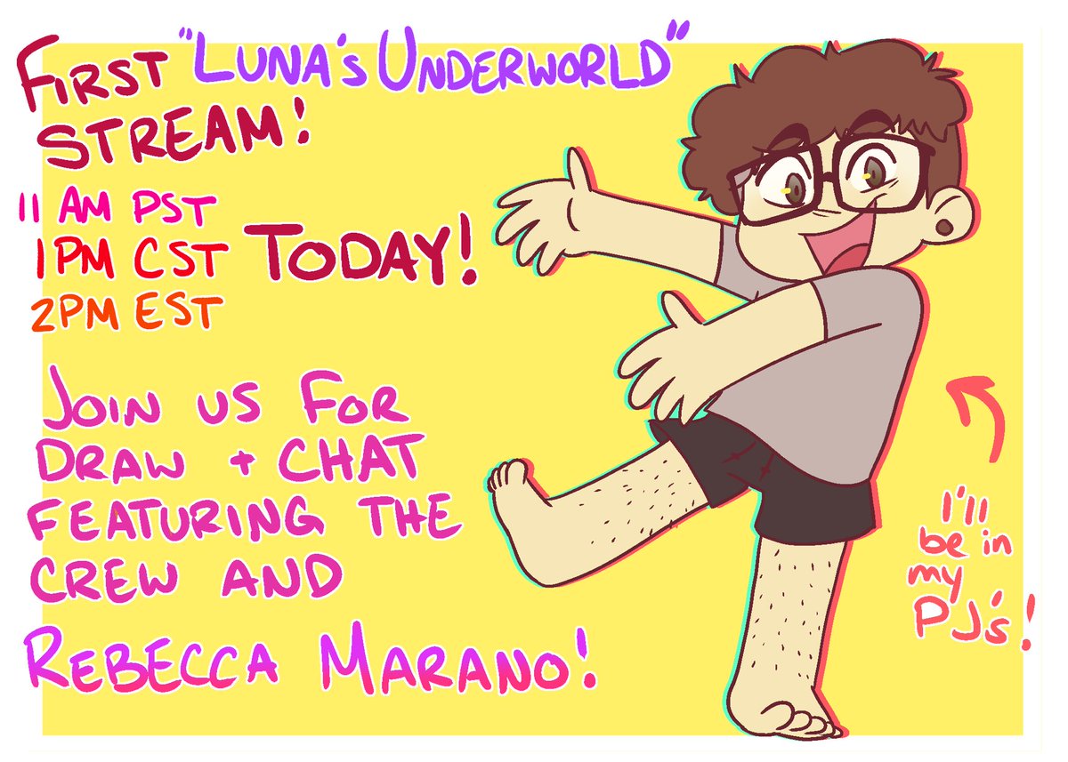 danwidth's tweet photo. join the cast and crew of @LunasUnderworld stream today!!! we’re gonna have lots of fun! wear your pjs and let’s make this a party!!! 
https://t.co/3GiAabPATS https://t.co/3iUJbjmIyc