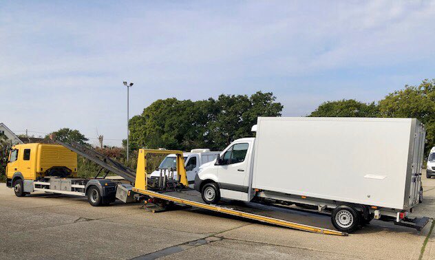 coolertechltd's tweet photo. Another new, high quality Coolertech build prepares to leave our site for delivery to our customer. This 3.5 tonne box bodied vehicle has been specified for chilled operation to suit our client’s requirements. 
#Coolertechltd #fridgebody #fridgexpress https://t.co/Ti9ULd9Wvb