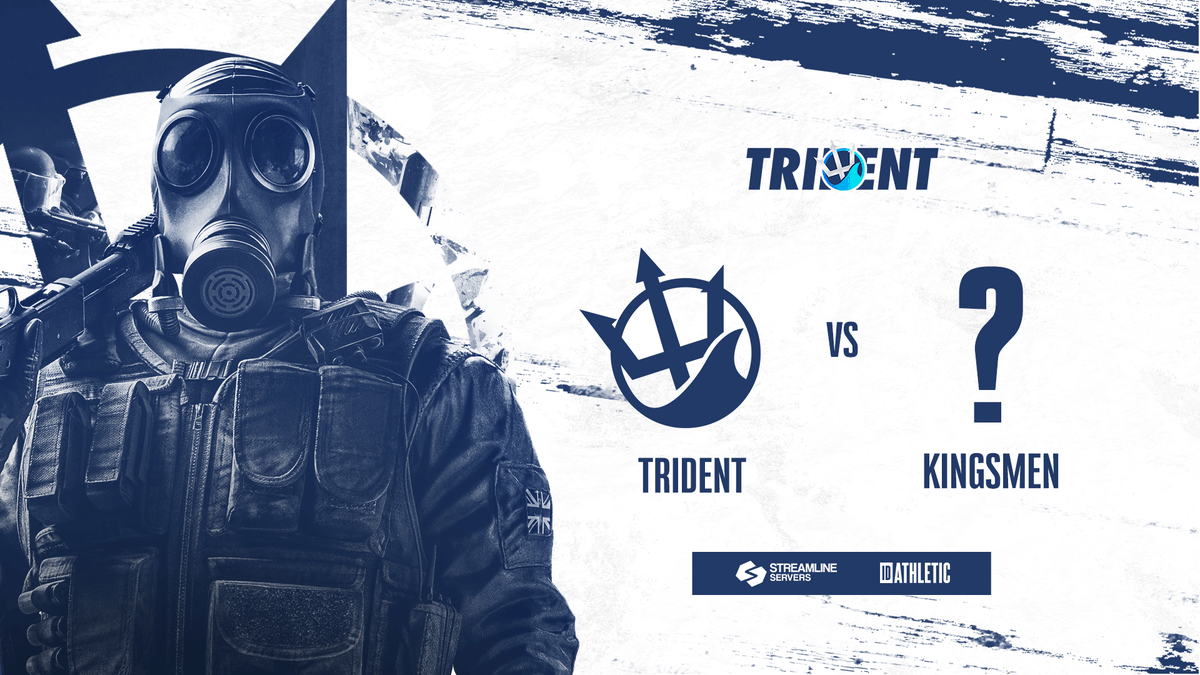 TridentEsports's tweet photo. #TRDNT | #RainbowSixSiege
Our team is coming head to head with Kingsmen for the LPL Amateur league ⚔️
⌚️ 7:30pm
This ones not live, but we'll keep you updated 🗞️ https://t.co/d8CFZbwZzo