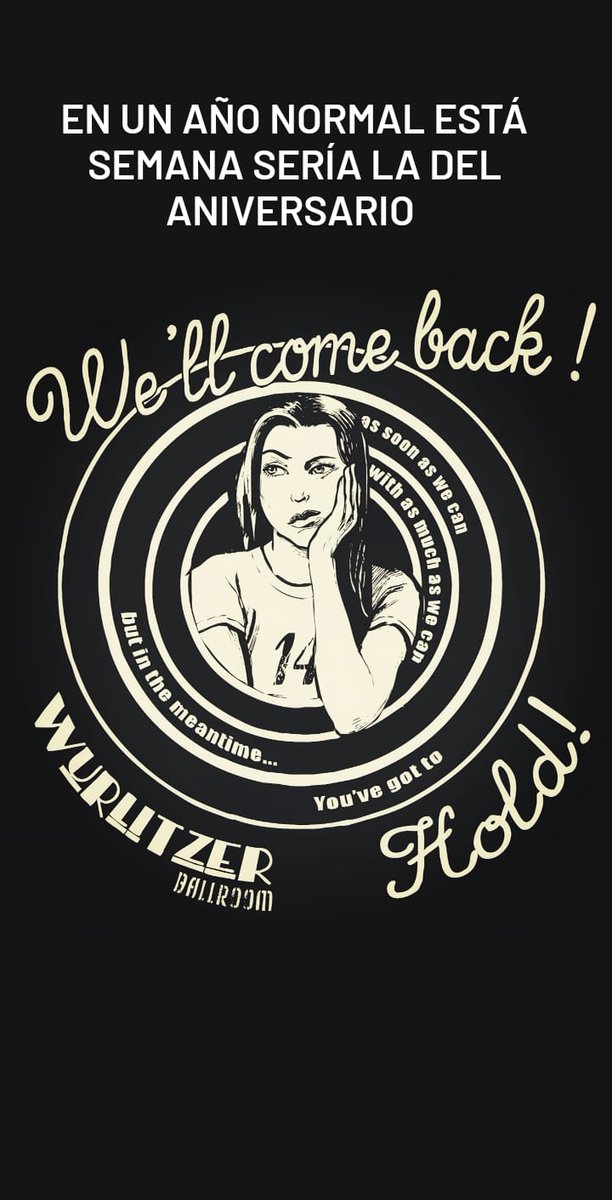 No hay mucho que celebrar..una semana normal ya estaríamos de resaca,y sería la segunda resaca,ya habria sido la @wurlicrew Estaríamos recibiendo a las bandas que tocarían ahora,lo de la resaca lo apañamos,nos vamos de cañas .La camiseta de este año,la tenemos...