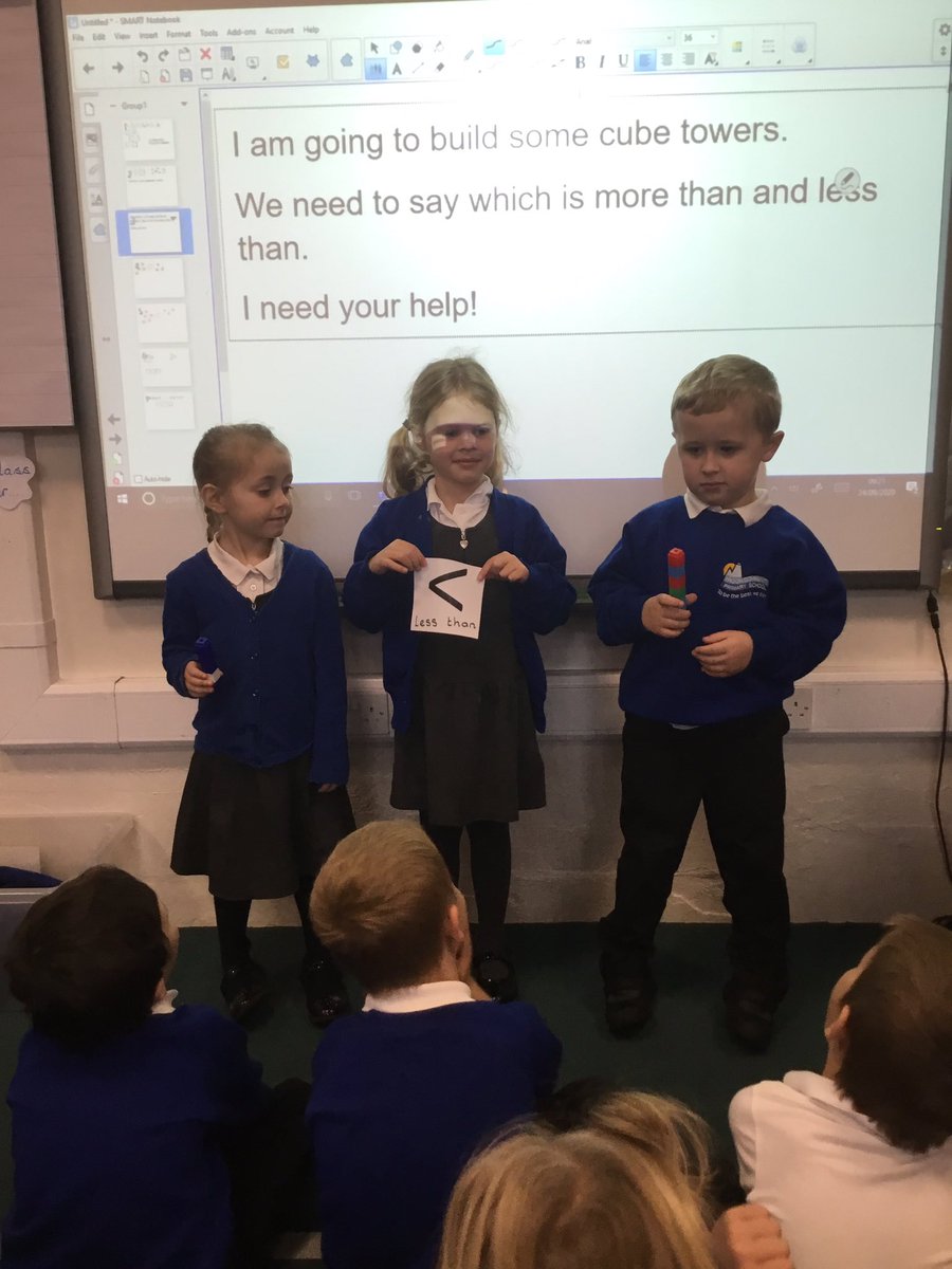 TroonWillow's tweet photo. Fantastic maths!  Showing greater than or less than. < > https://t.co/o6s9wqN5yD