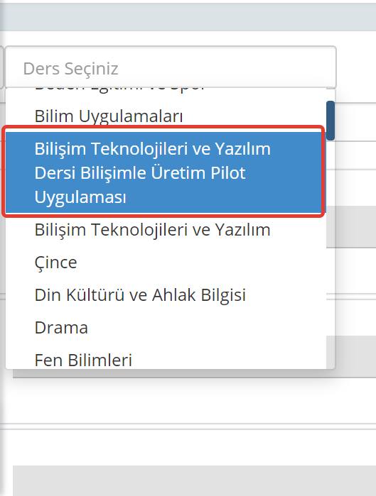 EBA'ya "#BilişimleÜretim pilot uygulaması" dersi/seçeneği eklenmiş. Projenin tüm okullara yaygınlaşmasını ve ders saatlerinin düzenlenmesini bekliyoruz
Projeye göre;
-Dersler 5 lerde 3 saate çıkarılacak
-6 larda 2 saat ve 7 lerde de 2 saat zorunlu olacak.
<a href="/AsafKarap/">Asaf Murat Karapınar🇹🇷🇹🇷🇹🇷</a> <a href="/ziyaselcuk/">Ziya Selçuk</a>
