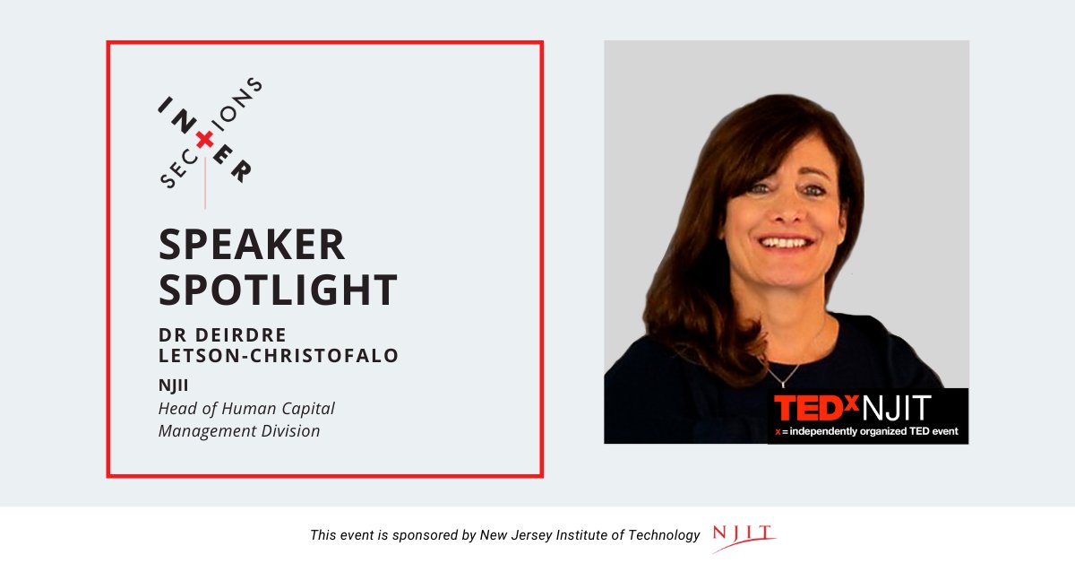 Register today to hear Dr. Deirdre Letson-Christofalo, Head of the Human Capital Management Division at <a href="/NewJerseyII/">New Jersey Innovation Institute (NJII)</a>, talk about "Maintaining Career Relevancy During the Robot Revolution". tedxnjit.com