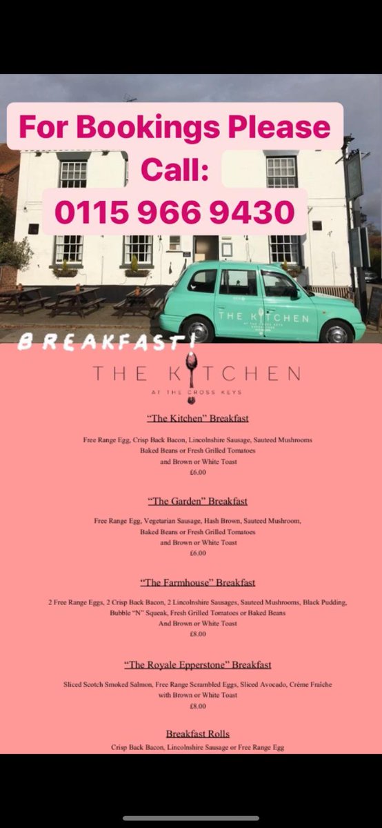 xkeysepperstone's tweet photo. We are now serving breakfast Saturday and Sundays
9am to 11am

"Breakfast is the Most important meal of the day"
🥓☕🍳 https://t.co/zmpNtYgwAx