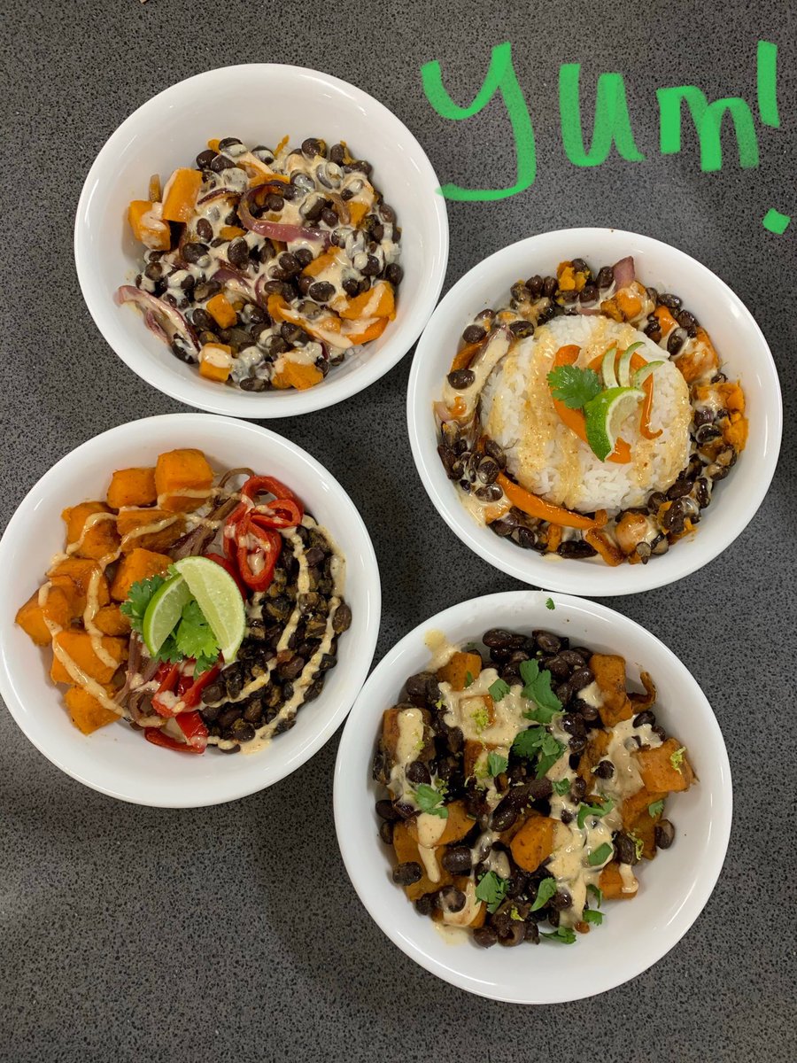 Fiesta Friday!!! Eastview’s Gr.12 Foods class rocked these sweet potato bowls!!! <a href="/EASannouncement/">Eastview Announcements</a> <a href="/SCDSB_Schools/">Simcoe County District School Board</a>