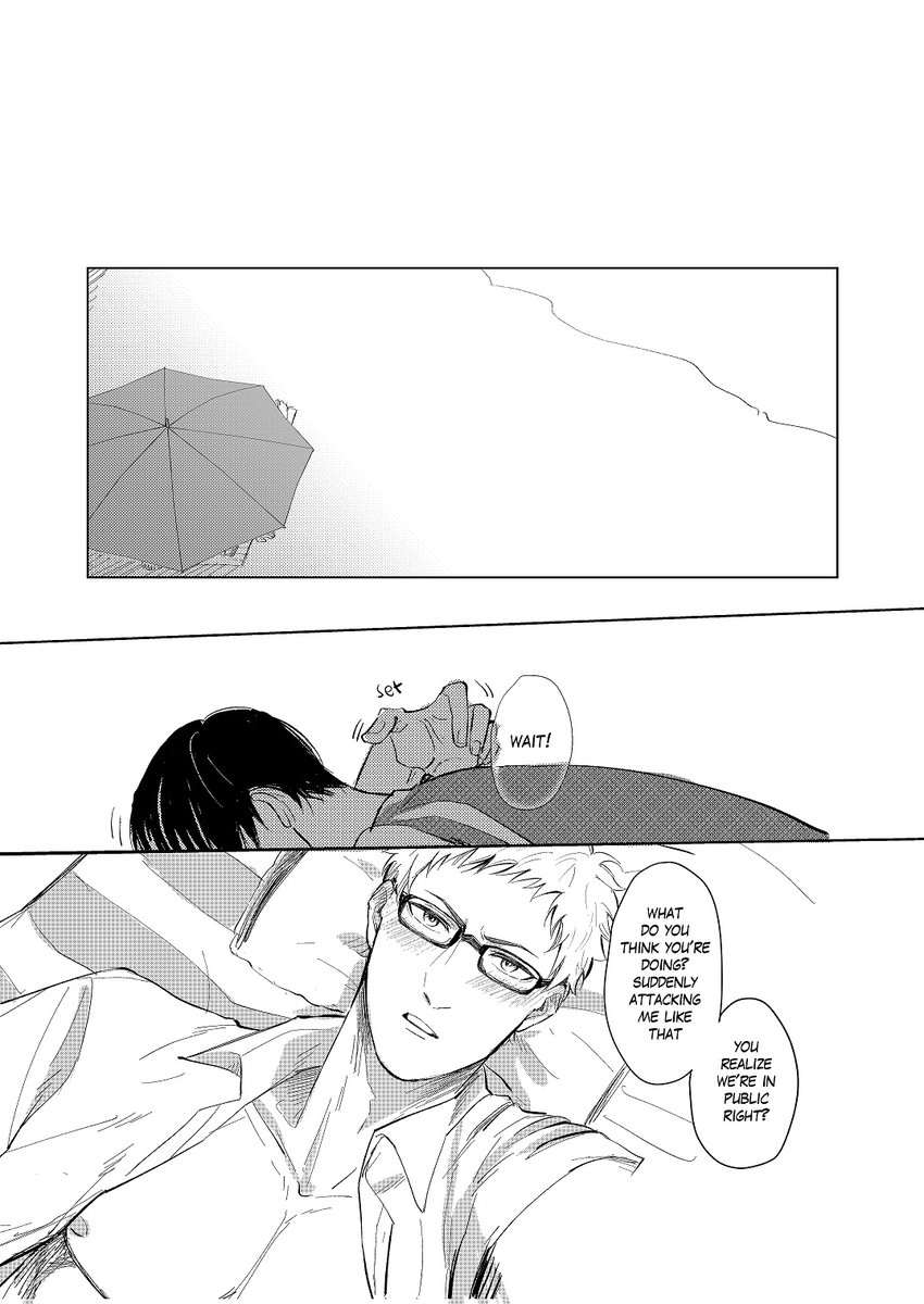 It's TsukiKage Friday and throwback to my fav mini-comic.
Sometimes I questioned myself, "How did I manage to whip something this good?"

#haikyu #tsukikage #月影 