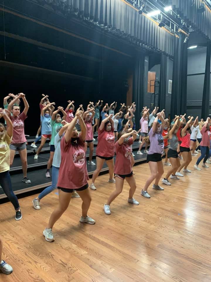 PetalHighSchool's tweet photo. #Soundsations & #Innovations preparing for upcoming Fall Fling
#Showchoir https://t.co/5EMXNoQRGy