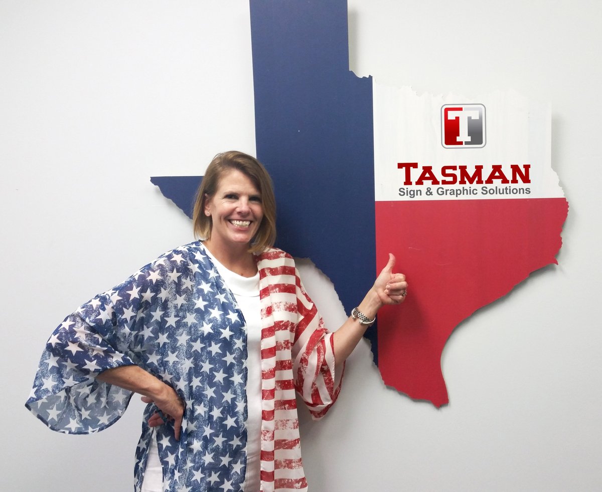 SignsTasman's tweet image. We are growing!!  
Help us welcome the newest member of the TASMAN Team!  We are excited to have Janna Altmann  join us.  She is joining us as an Account Executive specializing in outside sales.  Leave her a welcoming message!  Gig'Em
#TASMANSigns #NewEmployee #OutsideSales