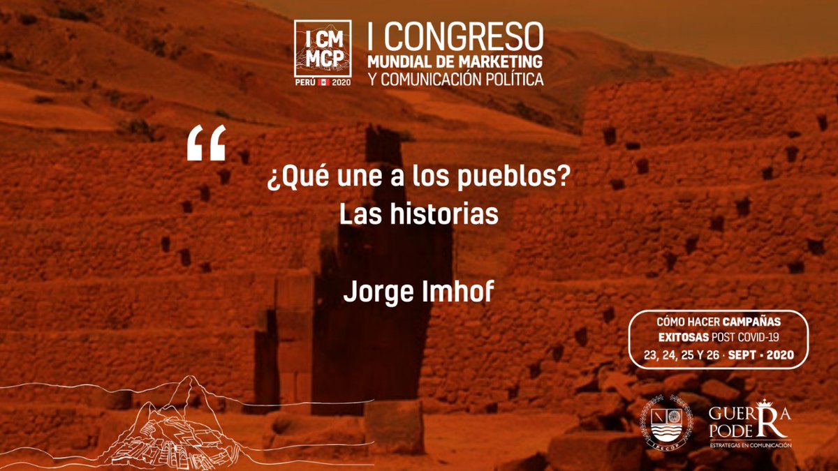cmcompol's tweet photo. 🔴 @jorgeimhof 🇦🇷 Especialista en Comunicación Política y Campañas Electorales, fundador y dirigente de I Latina. Asesor y colaborador con la comunicación de distintos gobiernos.
♦️ Organizan: Guerra & Poder e Instituto Peruano de Comunicación Política
#IMMCP https://t.co/QQ51N9w3Cz