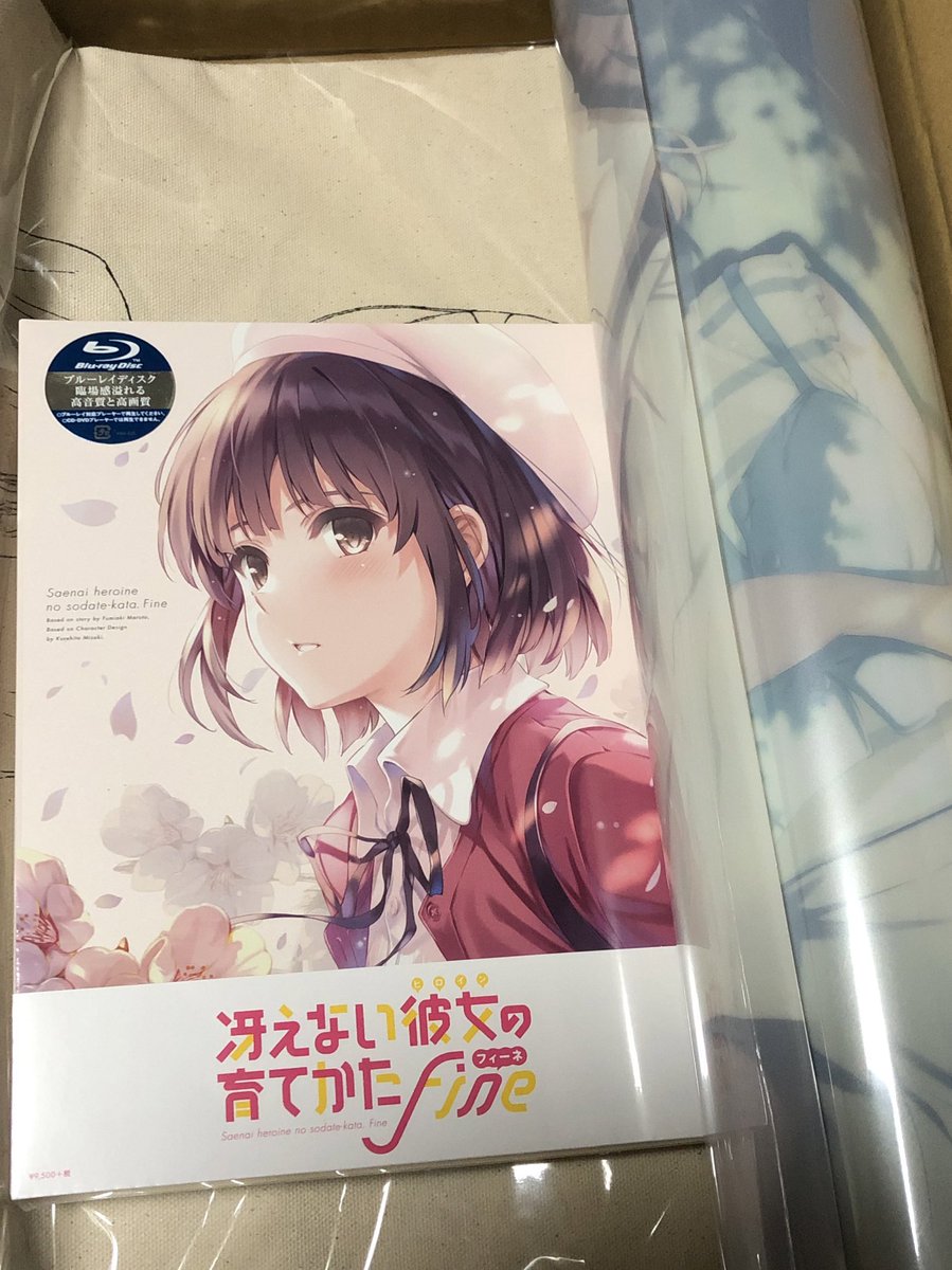 加藤恵の誕生日に合わせて冴えない彼女の育てかたfineのbdが届いた 26ページ目 Togetter
