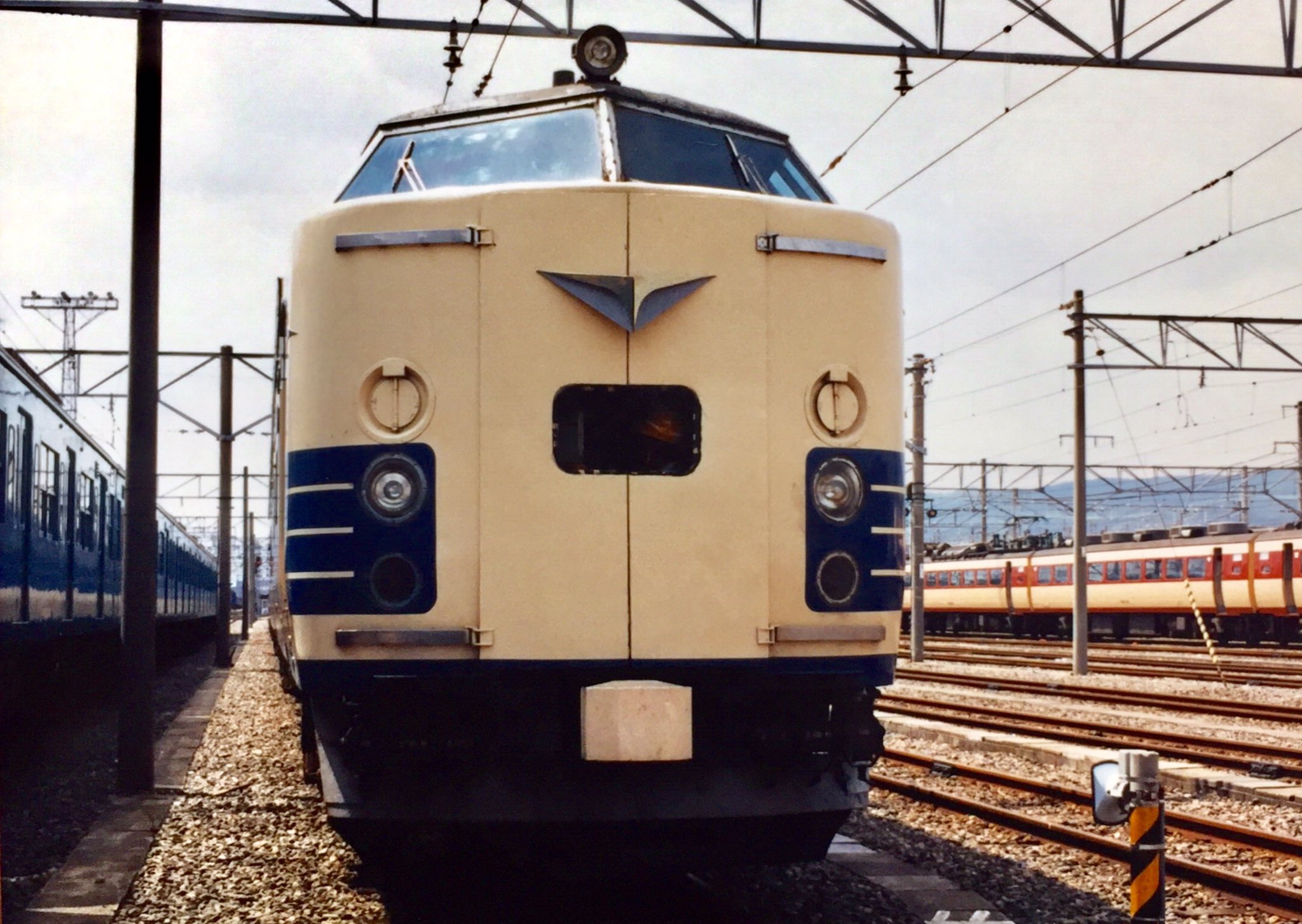 【レア！】583系 側面方向幕 1本もの レア！】583系 側面方向幕 1本もの レア！】583系 側面方向幕 1