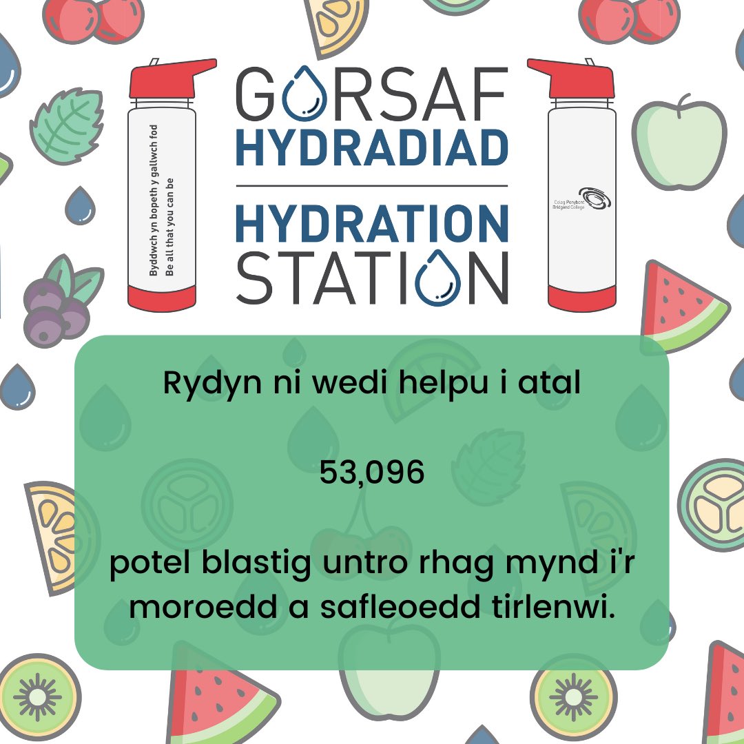 bcstudentlife_'s tweet photo. This week has been #RecyclingWeek and we wanted to check out just how well we have been doing with our  #hydrationstation at Bridgend and Pencoed! 
We are blown away... @BridgendCollege https://t.co/rRoAKO9hEi