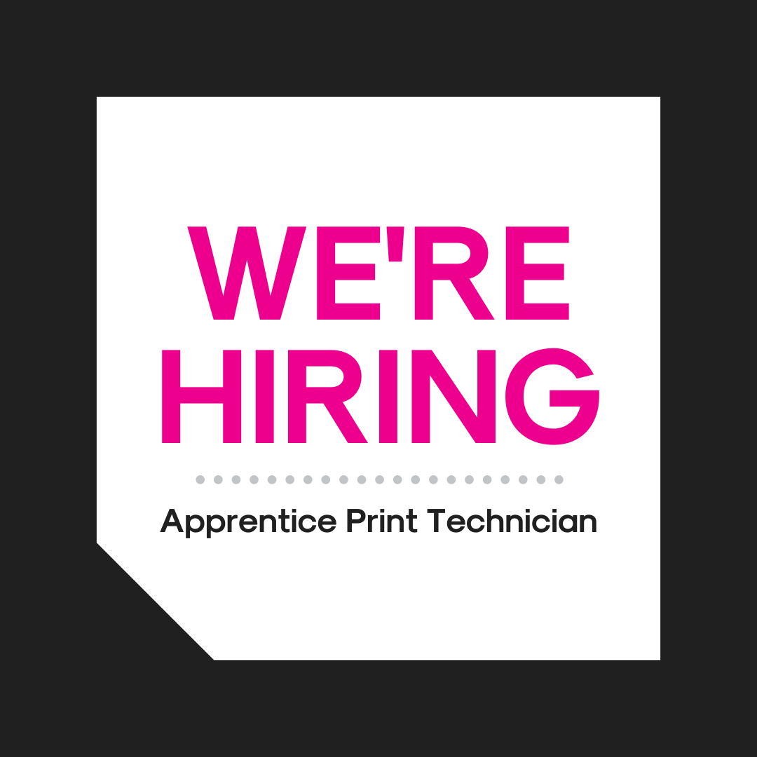 Solutions_247's tweet photo. WE'RE HIRING!🎉 

We're looking for an Apprentice Print Technician due to expansion in our print and signage arm of the business @signs_247!

No two days will be the same as you will be working on projects from local clients to national rollouts.

Apply: https://t.co/oJBZbICcHY https://t.co/FVuHutU90T