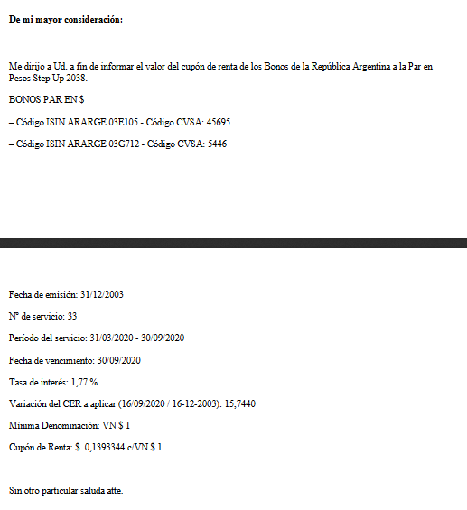Sickboy_Galpon's tweet photo. Aviso de pago #byma #parp #pap0 https://t.co/8ixsGERbU7