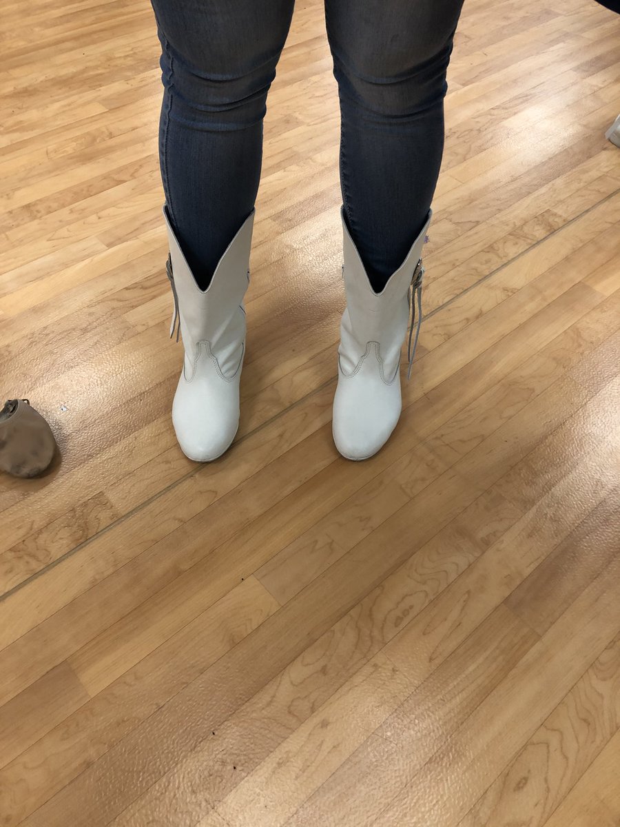 bcbutler08's tweet photo. Every year at least one Strutter forgets their school shoes and has to wear their boots! 😂 https://t.co/1PZCy37YHi