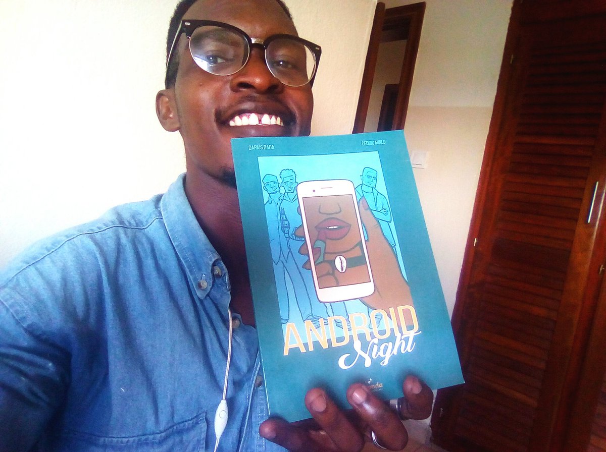 ngande_kevin's tweet photo. Je viens de recevoir ma BD #AndroidNight de Cédric Minlo. Thanks a @WaandaComics https://t.co/wra1Y1ULVC