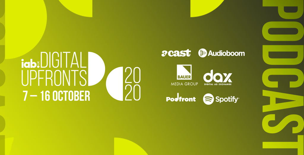 IABUK's tweet photo. If you've kept up with the exciting speaker announcements this week, you'll know #IABUpfronts are not to be missed💥
You can catch the return of #DigitalUpfronts, #PodcastUpfronts & our first ever #GamingUpfronts from 7-16 October 2020.
Sign up now:
https://t.co/bkwTzeGGuc https://t.co/DZEnG4b1hq