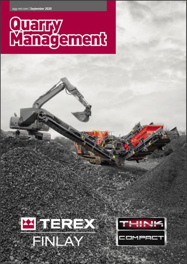 terex_finlay's tweet photo. We are delighted that our new IC-100RS compact impact crusher was published on the front cover of the September edition of Quarry Management.

Click on the following link and read the full article on our new range of Compact Impact Crushers on page 30.

https://t.co/Ob1VPVWeJP https://t.co/8qYavlQQWY