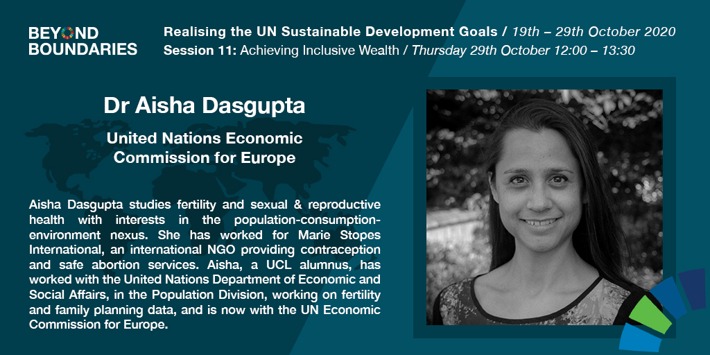 UCL & the UN Sustainable Development Goals (@ucl_sdgs) on Twitter photo Sign up for Session 11: Achieving Inclusive Wealth to hear from Prof Anthony Costello (<a href="/globalhlthtwit/">Anthony Costello</a>), <a href="/carolecadwalla/">Carole Cadwalladr</a> (<a href="/guardian/">The Guardian</a>), Prof <a href="/WendyCarlinEcon/">Wendy Carlin</a> (<a href="/EconUCL/">UCL Economics</a>), <a href="/ProfIAbubakar/">Ibrahim Abubakar</a> (<a href="/UCLGlobalHealth/">UCL Global Health</a>) and Dr Aisha Dasgupta (<a href="/UNECE/">UNECE</a>).
Register 👉 beyondboundaries11.eventbrite.co.uk Sign up for Session 11: Achieving Inclusive Wealth to hear from Prof Anthony Costello (<a href="/globalhlthtwit/">Anthony Costello</a>), <a href="/carolecadwalla/">Carole Cadwalladr</a> (<a href="/guardian/">The Guardian</a>), Prof <a href="/WendyCarlinEcon/">Wendy Carlin</a> (<a href="/EconUCL/">UCL Economics</a>), <a href="/ProfIAbubakar/">Ibrahim Abubakar</a> (<a href="/UCLGlobalHealth/">UCL Global Health</a>) and Dr Aisha Dasgupta (<a href="/UNECE/">UNECE</a>).
Register 👉 beyondboundaries11.eventbrite.co.uk