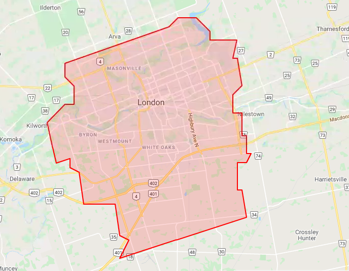 FirstBaseSol's tweet photo. We've started posting our Spring 2020 data online. First up is London and Barrie, which was captured at 10cm GSD under snow-free, leaf-off conditions. It's currently available on MapWarehouse, and will be published to VuMap and MapCast2 next week. https://t.co/j54vnDpNK2