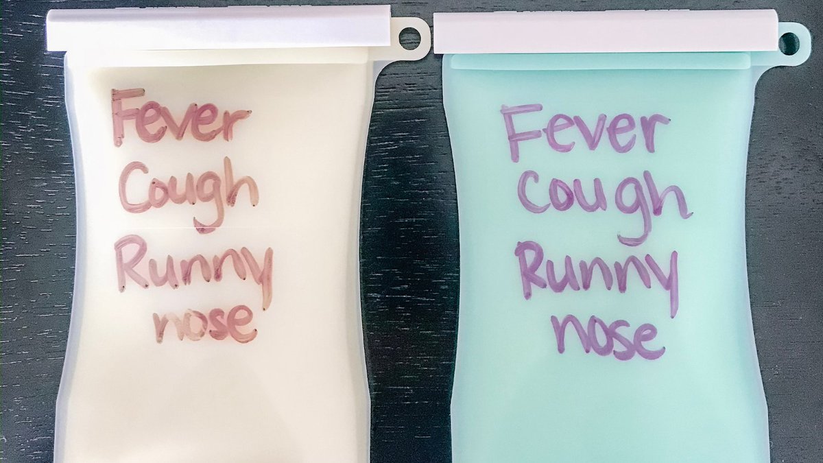 If your babe is sick, be sure to write the symptoms on your milk storage bags. Place in freezer and use at a later date for when your little one gets sick again. They don’t call breastmilk liquid gold for nothing! Be sure to share for a mama who may need! 💕