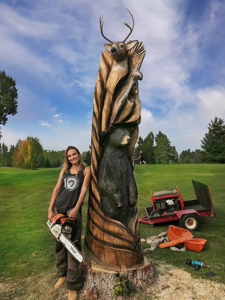 Elbow Springs GC (@elbowsprings) on Twitter photo This week we unveiled a new carving on Mountain View #1. This beautiful piece of art is a dedication to the members we’ve lost over the years. Thanks to Marina Cole and the <a href="/ElbowSprings/">Elbow Springs GC</a> Board of Directors for their vision on this project! This week we unveiled a new carving on Mountain View #1. This beautiful piece of art is a dedication to the members we’ve lost over the years. Thanks to Marina Cole and the <a href="/ElbowSprings/">Elbow Springs GC</a> Board of Directors for their vision on this project!