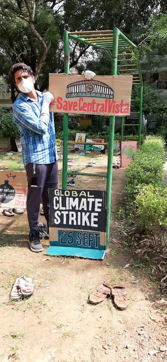 BhavreenMK's tweet photo. One clear obvious message among hundreds in the #GlobalClimateStrike👇
#SaveCentralVista!!!!!! https://t.co/UFQJQei0q7