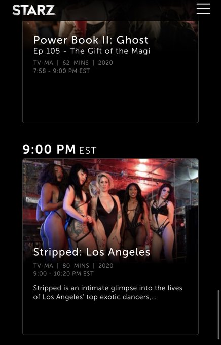 Mark your calendars!! &ldquo;Stripped: LA&rdquo; premieres on @STARZ Monday October 5 at 9pm EST!!!! https://t.c<a href="/tag/mvsales"class="tags"><span>#mvsales</span></a>