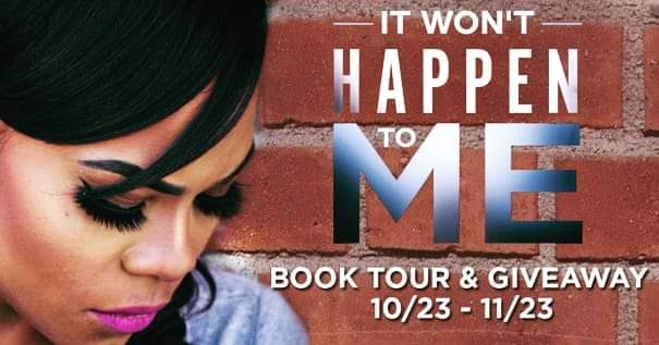 It Won't Happen To Me is going on a book tour and I we would love for you to join. 

Sign up at silverdaggertours.com/tour-sign-ups/…

Tour hosted by @silverdaggertours 

#booktours #bookreviewers #spotlights #interviews #giveaway #bloggers #influencers #bookcommunity