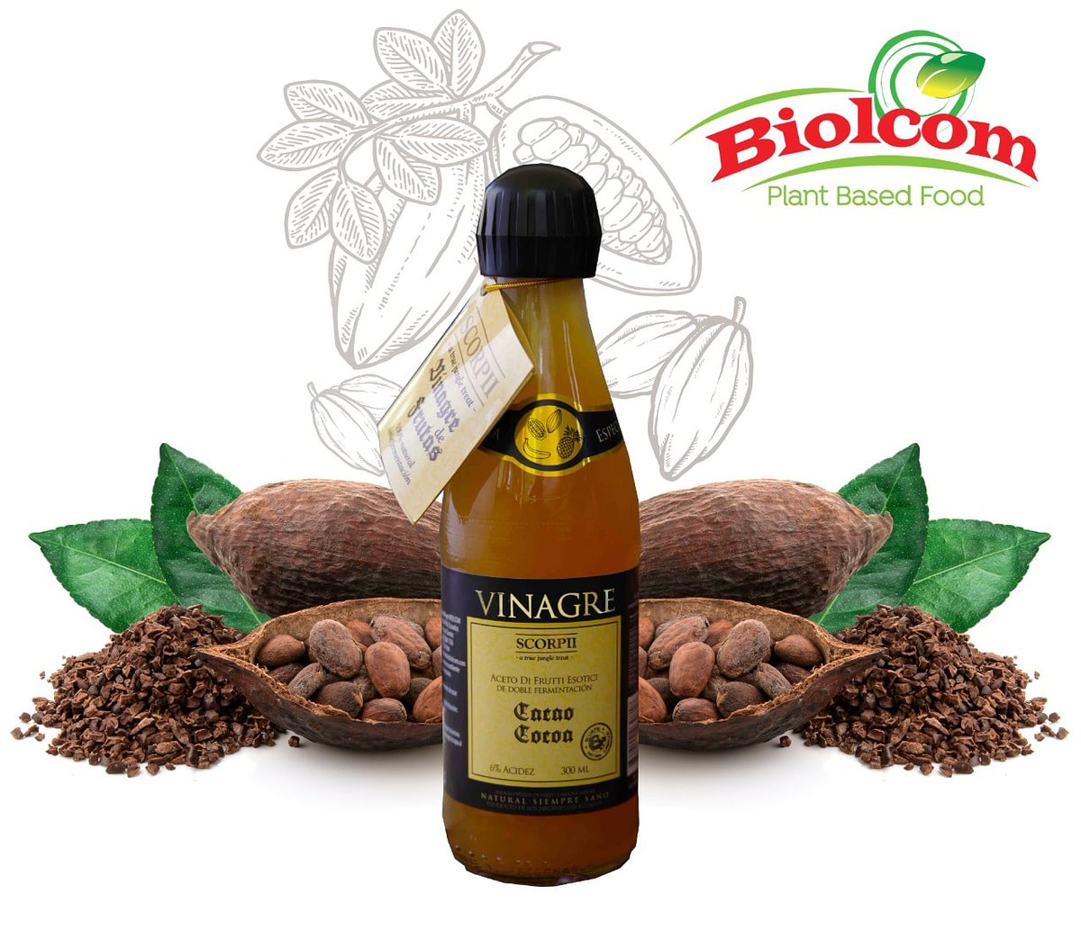 Biolcom_scorpii's tweet photo. COCOA VINEGAR FROM PARADISE ECUADOR !

OUR CIDER VINEGARS ARE FERMENTED AT LOW TEMPERATURE UNDER 30 DEGREES CELCIUS AND ARE NOT PASTEURIZED, NOR FILTERED AND CONTAIN THE MOTHER STRAIN AND PULP TO PRESERVE ALL ANTIOXIDANTS FOR YOUR WELLBEING https://t.co/RTs7LNBrxC