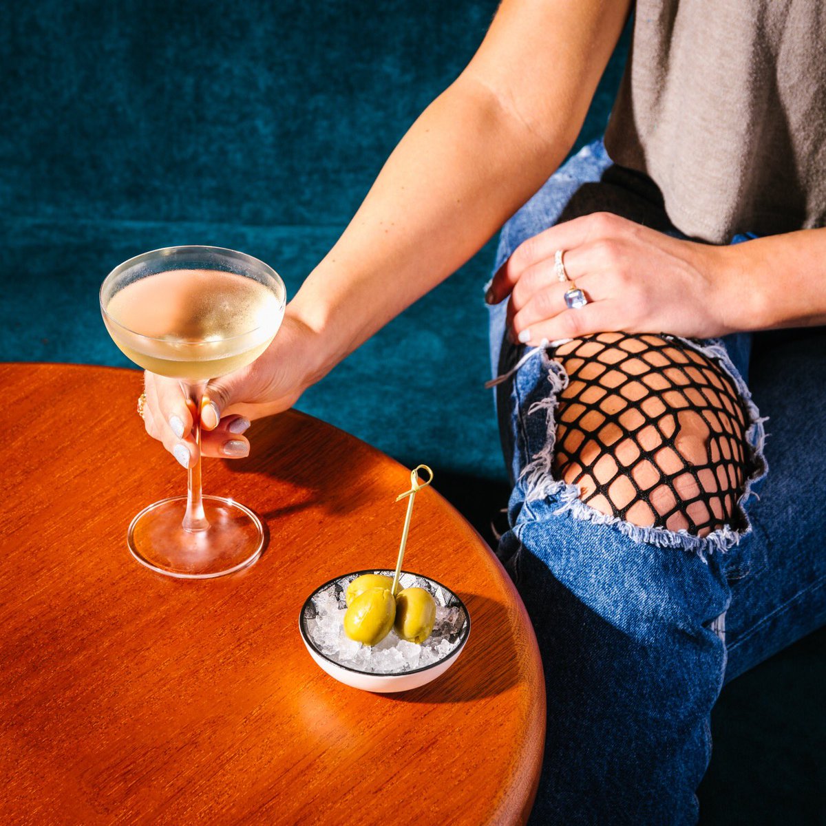 The Padron Martini made with #RokuGin ⚡️

Served straight from the freezer giving it a rich, velvety texture.

#japanesegin #martini #cocktaildesign #edinburgh