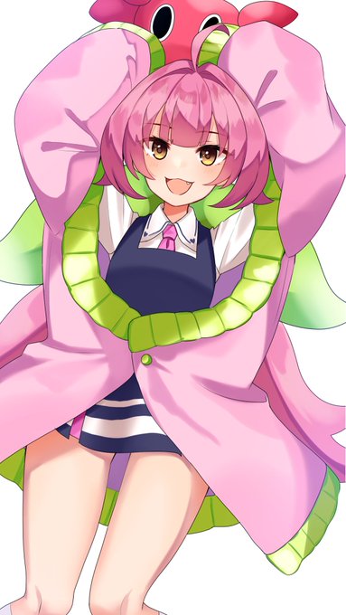 #にじさんじ五十音順に描いたら童田明治の時には画力上がってる説
#ももちゃんあーと

5人目!安土桃ちゃん～～ 