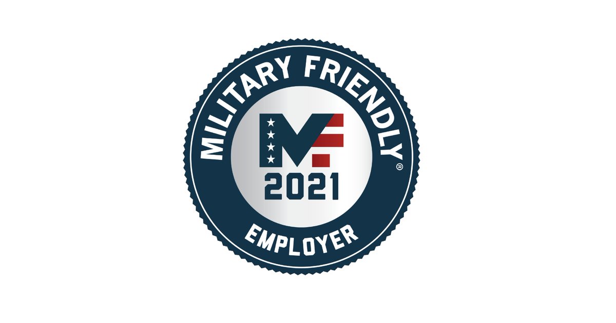 ProSphere1's tweet image. We are proud to share that ProSphere was recently recognized as a 2021 Military Friendly® Employer. Read the full press release here: lnkd.in/g-jwrKg.