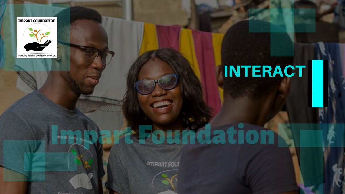 impartgh's tweet photo. INTERACT - To communicate with or react to. Here at Impart INTERACTING is a priority not an option. #impartfoundation https://t.co/uBU1KGcYja