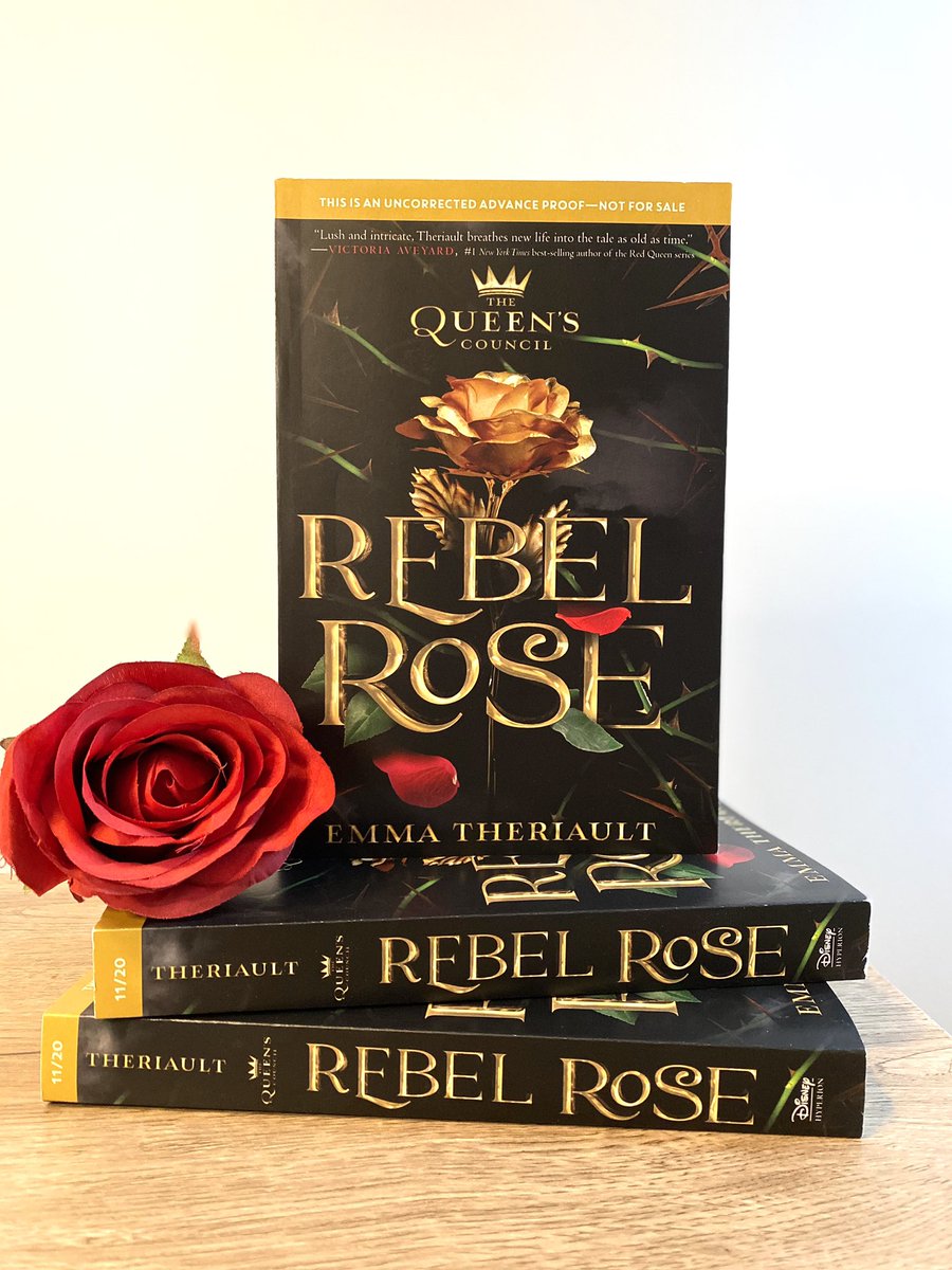 🌹REBEL ROSE ARC GIVEAWAY🌹

These BEAUTIFUL copies with the final cover just arrived on my doorstep so it’s time for a giveaway!

Belle + dark political intrigue + a touch of magic... what more could you want? 💛

CAN/US only
RT + follow to enter, winner will be chosen Oct 2nd!