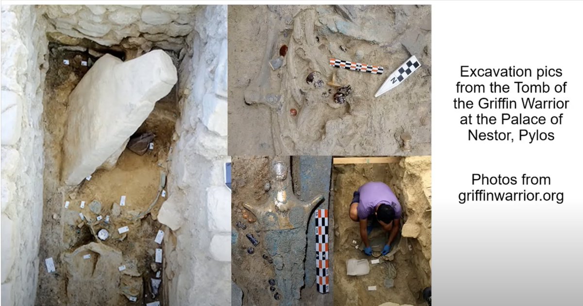 Therefore, most “significant” archeological finds are those of the wealthy, for wealthy burials have higher quality artifacts found with them. This is similar to our findings in Mycenean Tombs, like the Tomb of the Griffin Warrior. 5/13