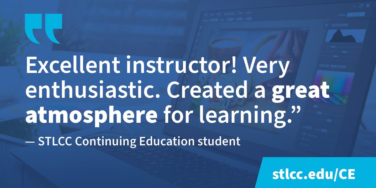 STLCCce's tweet image. Check out the lineup of photo editing classes taught by instructor Zak Zych! They're online and hands-on. ow.ly/SUX950BrkNR