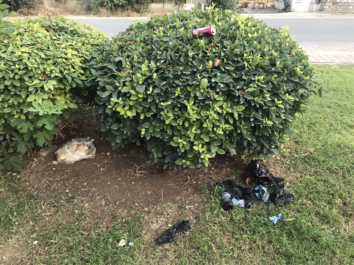 Merhaba; Bu çöpler 2 haftadır burada. Sabah temizlik görevlileri geliyor fakat sonuç bu. Kızıltoprak mahallesi yediarıklar sitesi yanı park. <a href="/MuratpasaBld/">Antalya Muratpaşa Belediyesi</a> <a href="/ANTALYABB/">ANTALYA BÜYÜKŞEHİR</a>