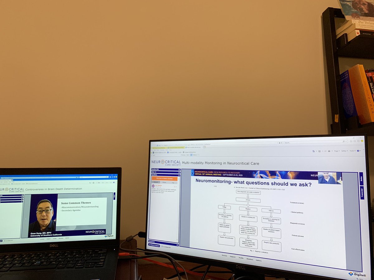 MEBroganMD's tweet image. Joining the cool kids at #NCS18 streaming both controversies in #braindeath determination &amp;amp; #multimodalmonitoring concurrent sessions.