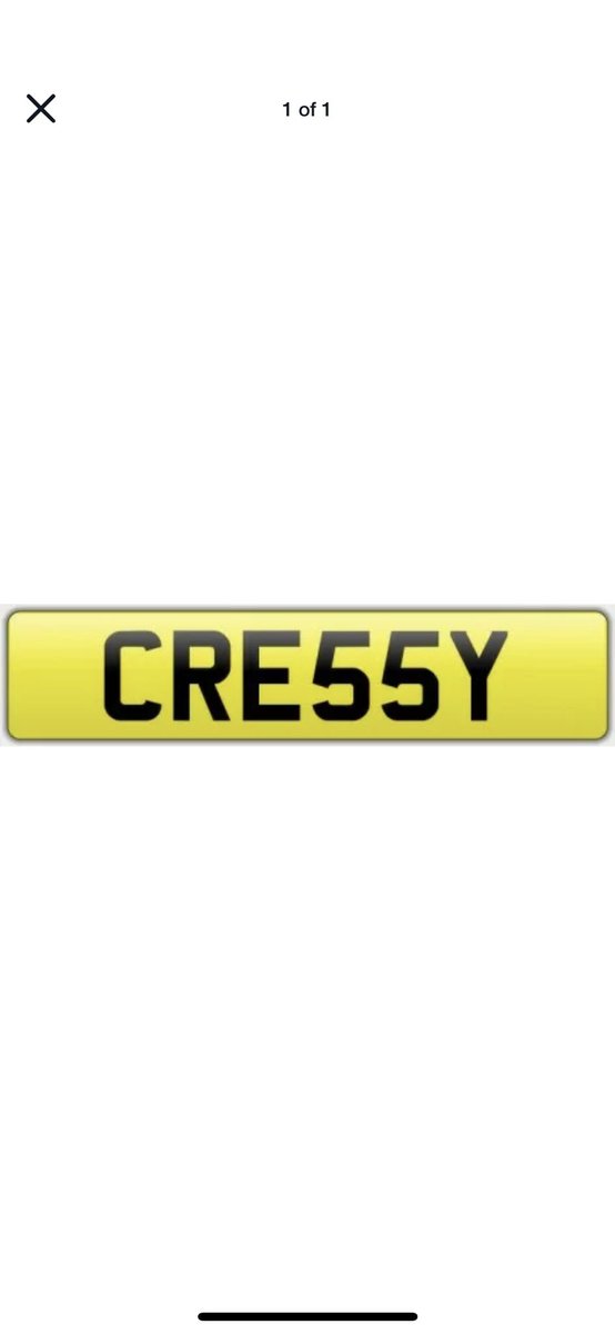 inplates's tweet photo. CRE 55Y personal registration for sale. On retention , available immediately. £22,000 #cressy #cressida https://t.co/zAE9YnFUq6