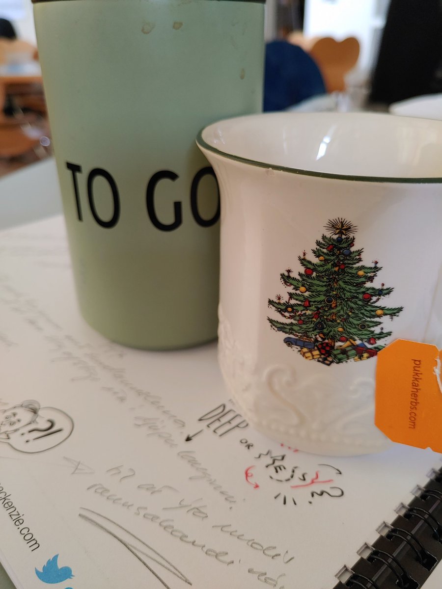 Áttu kaffi...já og te....það eru sko jólin hjá Ingu í Fossvogsskóla #UtisOnline