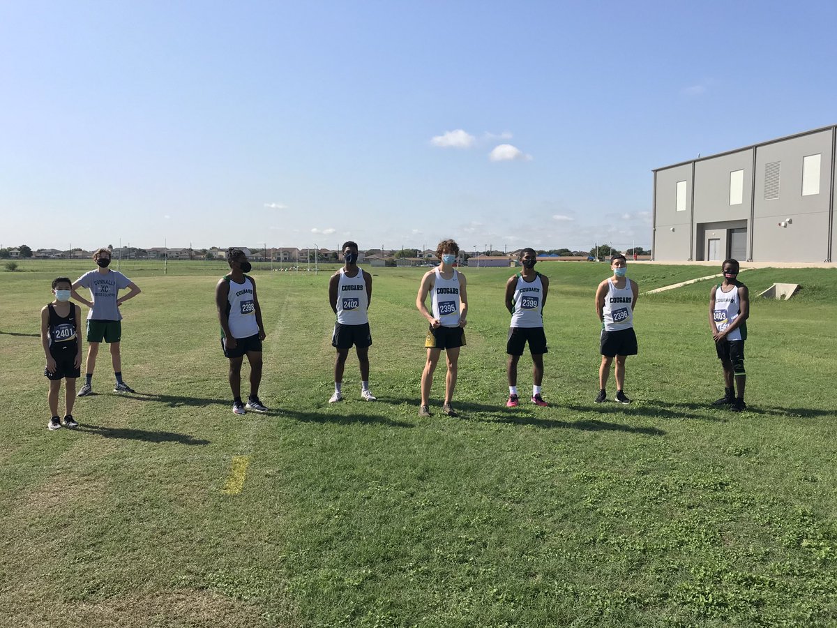 CHS at del valle XC meet