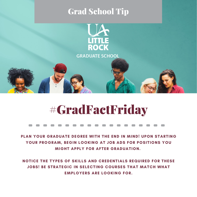 UALRGradSchool's tweet photo. Happy Friday from the UA Little Rock Graduate School! Check out another edition of #GradFactFriday's. Apply today and use code GRFREE5 to waive the application fee. Follow us on Twitter @UALRGradSchool.
#GradFactFriday
#Trojan4Life https://t.co/7WzIyAvYUC
