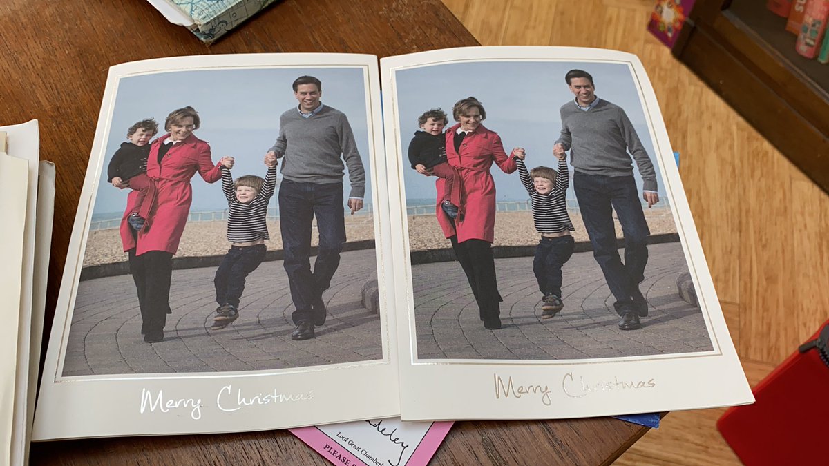PoliticalYeti's tweet photo. I was once such a big deal @Ed_Miliband sent me TWO Christmas cards....
#havingaclearout https://t.co/Q4Ylt6CNaY