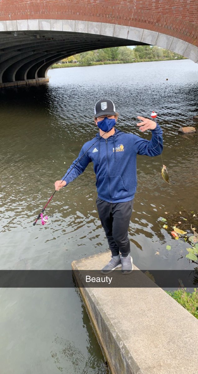 Our fishing team is up and running! #RollKnights